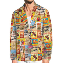 Load image into Gallery viewer, Men&#39;s Vintage Rodeo Poster Blazer
