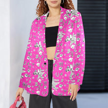 Load image into Gallery viewer, Baha Ranch Hot Pink YEEHAW Rhinestone Cowgirl Blazer

