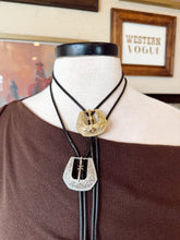 Load image into Gallery viewer, The Buckle HillBetty Bolo Necklace {GOLD + SILVER}
