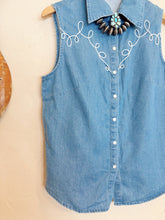 Load image into Gallery viewer, The Dallas Days Denim Top
