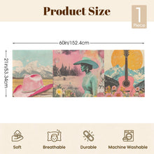 Load image into Gallery viewer, Baha Ranch Pop Western Cowgirl Body Pillow Cover Made in America
