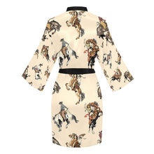 Load image into Gallery viewer, Vintage Cowgirl Women's Lounge Kimono Robe
