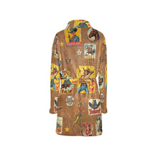 Load image into Gallery viewer, Vintage Cowgirl Collage Bath Robe
