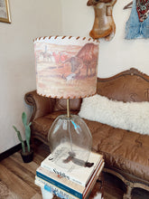 Load image into Gallery viewer, The Vintage Cattle Ranch Lampshade
