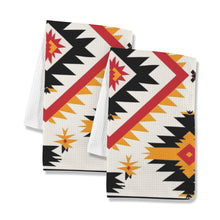 Load image into Gallery viewer, Southwestern Aztec Set of 2 Kitchen Dish Towels Made in America

