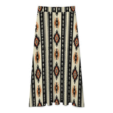 Load image into Gallery viewer, Colores de Mexico Southwestern Aztec Midi Skirt
