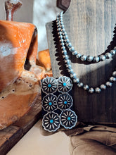Load image into Gallery viewer, The Triple Threat Concho Earrings
