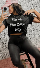 Load image into Gallery viewer, Bella Canvas FINE ASS BLUE COLLAR *custom name option available*
