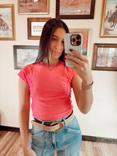 Load image into Gallery viewer, The Finley Top in Hot Pink
