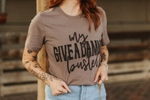 Load image into Gallery viewer, My Give A Damns Busted Graphic Tee
