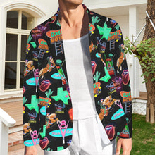 Load image into Gallery viewer, Vegas Neon Men&#39;s Western Blazer
