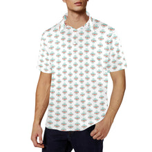 Load image into Gallery viewer, Serape Aztec Polo Style Shirt
