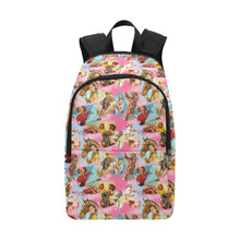 Load image into Gallery viewer, Vintage Cowgirl Collage Backpack

