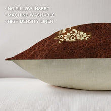 Load image into Gallery viewer, Baha Ranch Tooled Horse Pillow Case Made in America

