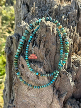 Load image into Gallery viewer, Wild Prairie Kingman Turquoise Beaded Necklace
