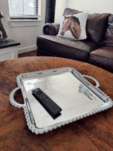 Load image into Gallery viewer, The Square Beaded Handle Tray
