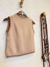 Load image into Gallery viewer, The Embroidered Roping Cowboy Sweater Vest
