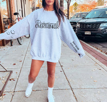 Load image into Gallery viewer, Professional Over Thinker - Sweatshirt W/ Sleeve Design *Exclusive*
