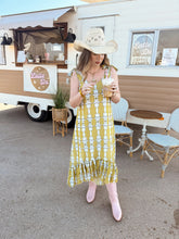 Load image into Gallery viewer, The Allie Falcon Mod Maud Midi Dress
