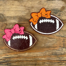 Load image into Gallery viewer, Fall Football with Bow Freshie
