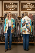 Load image into Gallery viewer, Baha Ranch The Comic Corral Cowgirl Western Rodeo Blazer
