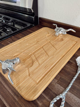 Load image into Gallery viewer, The Longhorn Carving Board
