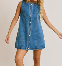 Load image into Gallery viewer, The Dobbs Denim Dress
