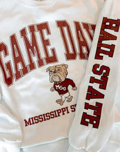 Load image into Gallery viewer, Game Day Sleeve sweatshirt- SUBLIMATION
