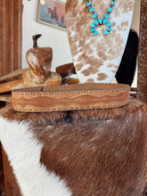 Load image into Gallery viewer, The Western + Co. Snaffle Bit Belt in Saddle
