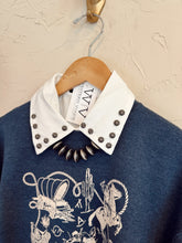 Load image into Gallery viewer, The White Studded Faux Collar
