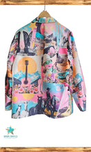 Load image into Gallery viewer, Baha Ranch Retro Pop Western Collage Blazer
