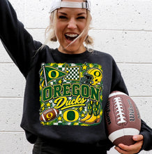 Load image into Gallery viewer, College Game Day T-Shirt | Choose Your Team | Black Gildan Softstyle
