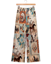 Load image into Gallery viewer, Baha Ranch Bohemian Dreams High Waisted Wide Leg Pants Inclusive Sizing
