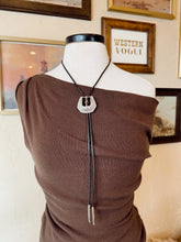 Load image into Gallery viewer, The Buckle HillBetty Bolo Necklace {GOLD + SILVER}
