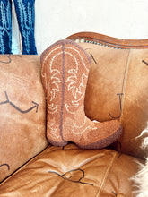 Load image into Gallery viewer, The Cowboy Boot Hook Pillow
