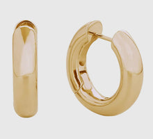 Load image into Gallery viewer, The Chunky Hoop Earrings {GOLD + SILVER}
