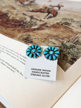 Load image into Gallery viewer, The Rusk Earrings Brighter Blue
