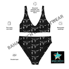 Load image into Gallery viewer, Yeehaw White Bullhead Cactus Bikini
