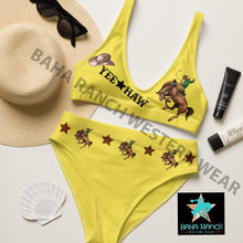 Load image into Gallery viewer, Yeehaw Mustard Bronc Buster Yeehaw Bikini
