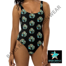 Load image into Gallery viewer, Yeehaw Black Naja One Piece Swimsuit
