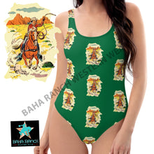 Load image into Gallery viewer, Yeehaw Ride &#39;Em Cowboy One Piece Swim Suit
