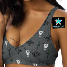 Load image into Gallery viewer, Yeehaw Aztec Bull Skull Bikini
