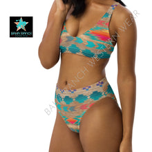 Load image into Gallery viewer, Yeehaw Southwest Aztec Bikini
