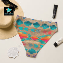 Load image into Gallery viewer, Ready To Ship Yeehaw Southwest Aztec Bikini Bottom Size MEDIUM OR LARGE
