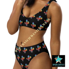 Load image into Gallery viewer, Yeehaw Sunset Cactus Bikini
