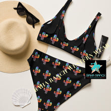 Load image into Gallery viewer, Yeehaw Sunset Cactus Bikini
