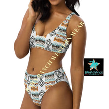 Load image into Gallery viewer, Yeehaw Aztec Blanket Print Bikini
