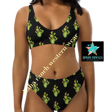 Load image into Gallery viewer, Yeehaw All Over Cactus Bikini
