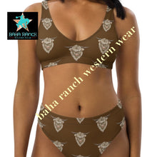 Load image into Gallery viewer, Yeehaw Highland Cow Bikini
