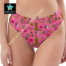 Load image into Gallery viewer, Yeehaw Pink Yeehaw Bikini Bottom
